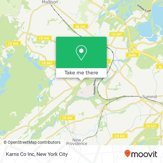 Mapa de Karns Co Inc