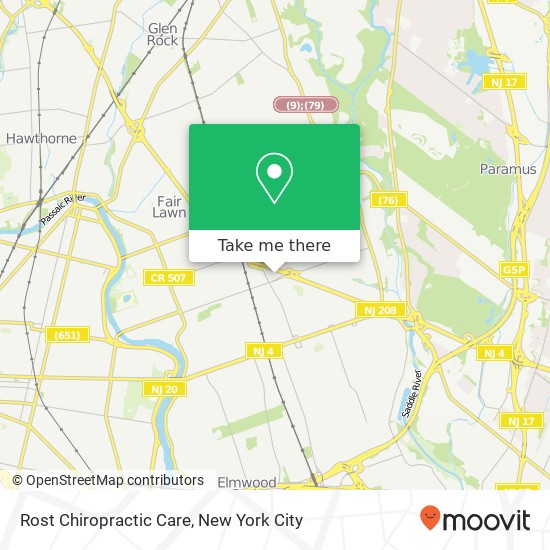 Rost Chiropractic Care map