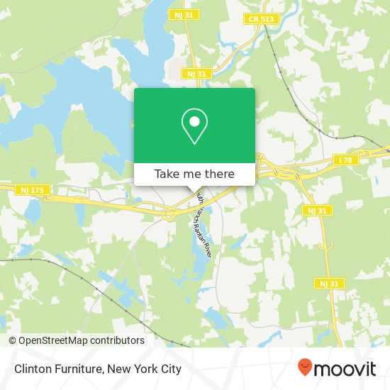 Clinton Furniture map