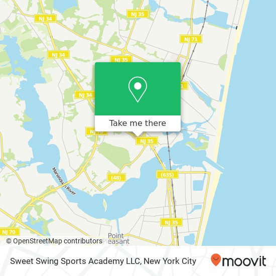 Sweet Swing Sports Academy LLC map