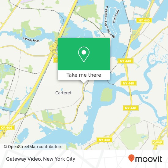 Gateway Video map