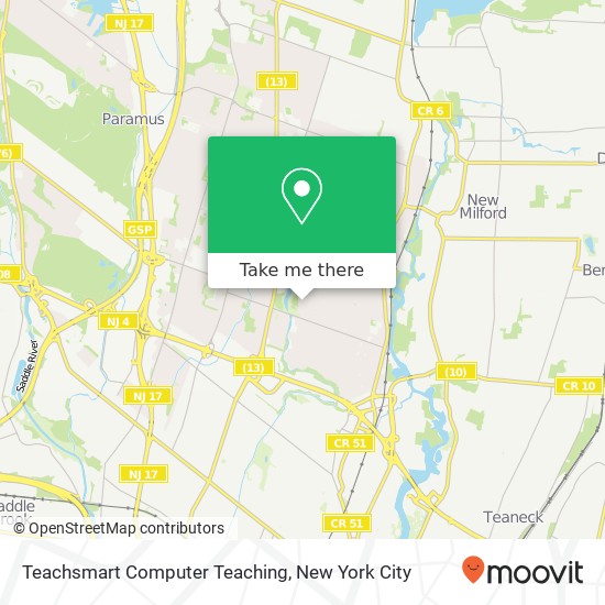 Mapa de Teachsmart Computer Teaching