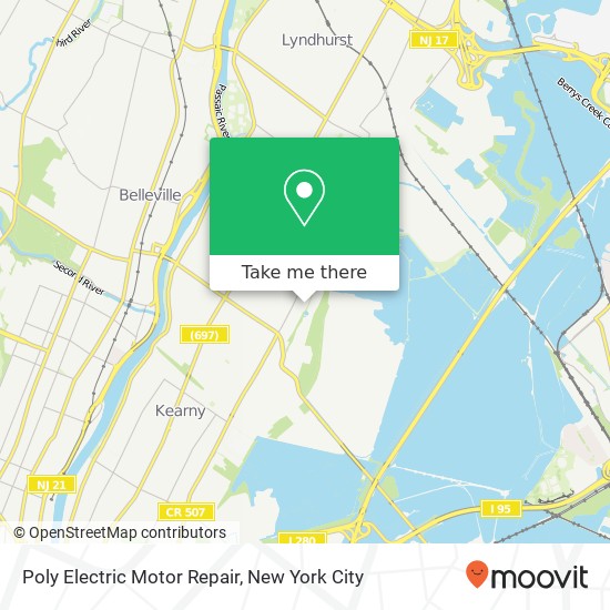 Poly Electric Motor Repair map