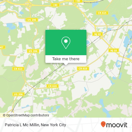 Patricia L Mc Millin map