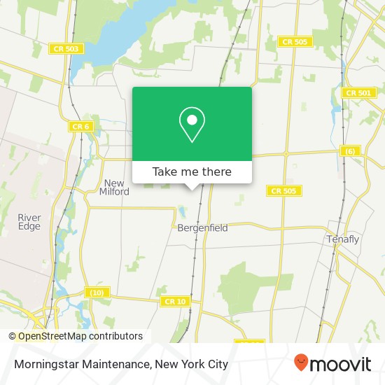 Morningstar Maintenance map