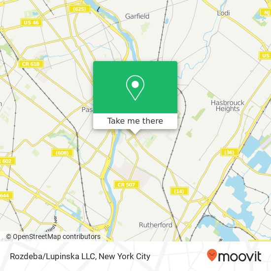 Rozdeba/Lupinska LLC map
