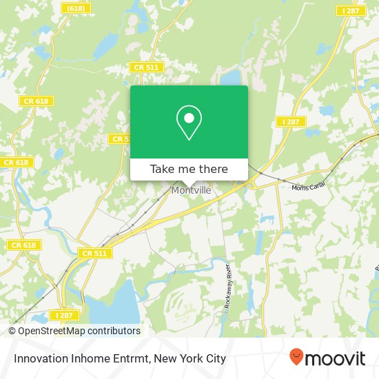 Mapa de Innovation Inhome Entrmt