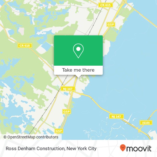 Mapa de Ross Denham Construction