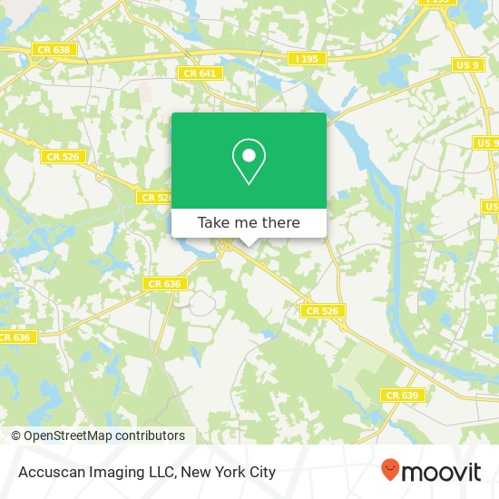 Accuscan Imaging LLC map