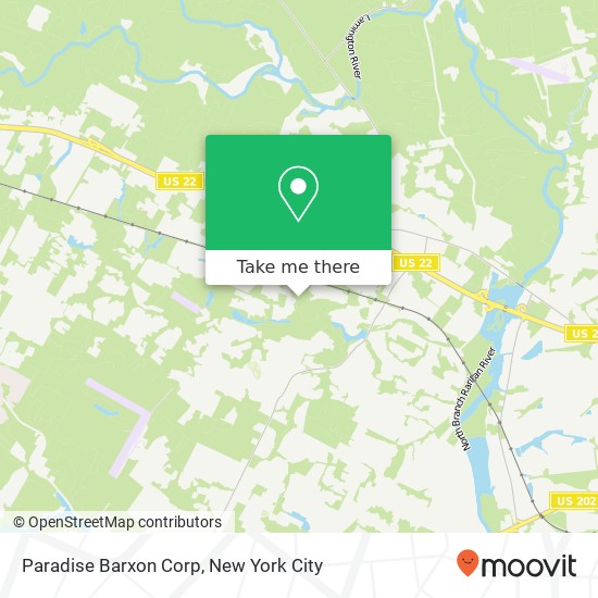 Mapa de Paradise Barxon Corp