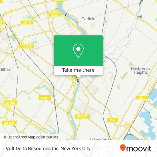 Mapa de Volt Delta Resources Inc