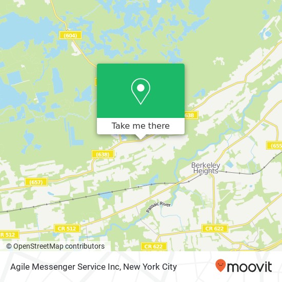 Mapa de Agile Messenger Service Inc