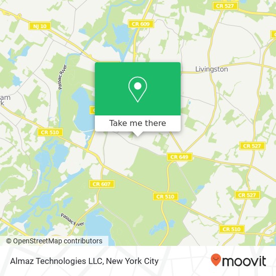 Mapa de Almaz Technologies LLC