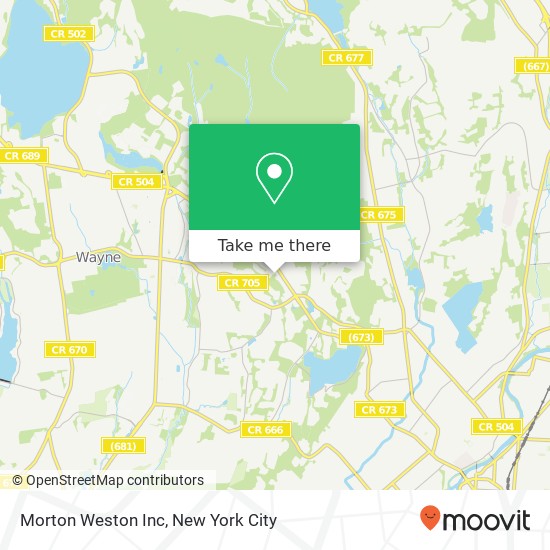 Morton Weston Inc map