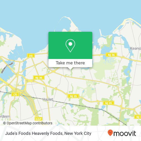 Mapa de Jude's Foods Heavenly Foods