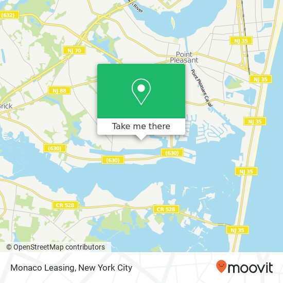 Monaco Leasing map