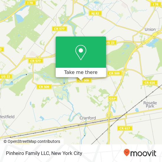 Mapa de Pinheiro Family LLC