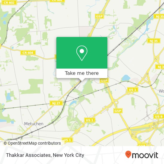 Thakkar Associates map