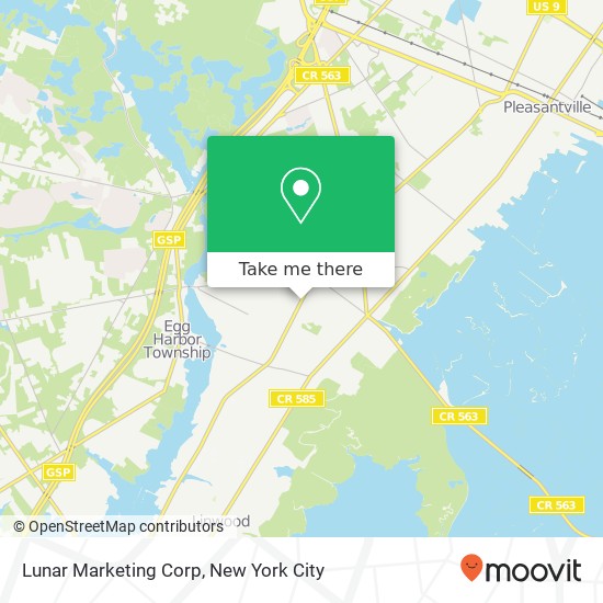 Mapa de Lunar Marketing Corp