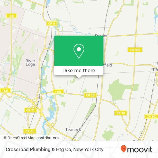 Crossroad Plumbing & Htg Co map