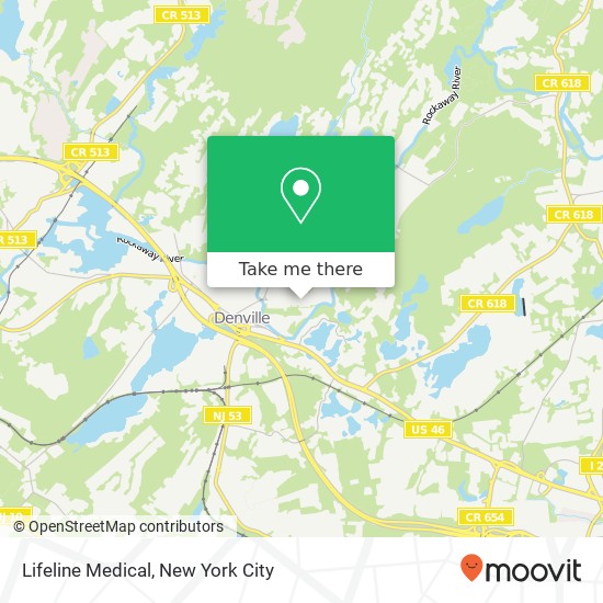 Mapa de Lifeline Medical