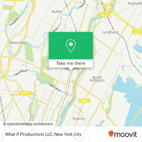 What If Productions LLC map
