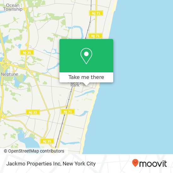 Jackmo Properties Inc map