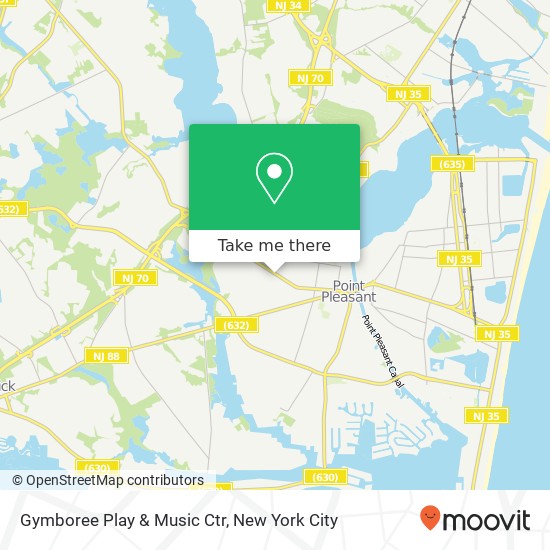 Gymboree Play & Music Ctr map