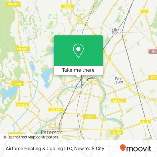 Airforce Heating & Cooling LLC map