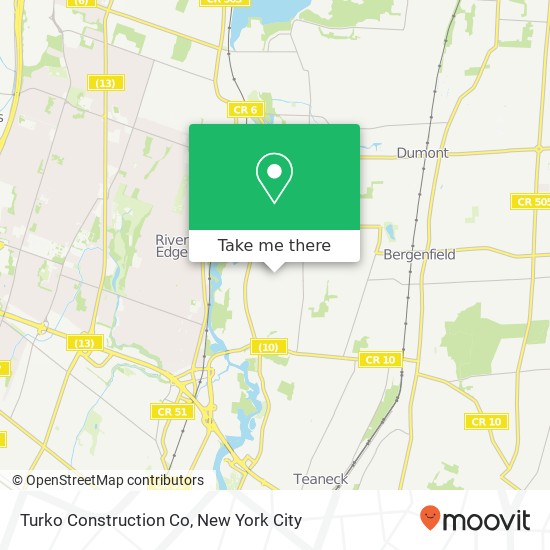 Turko Construction Co map