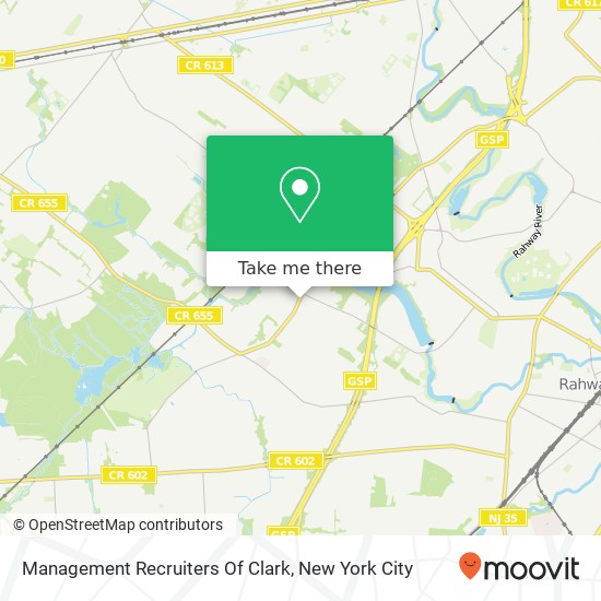 Management Recruiters Of Clark map