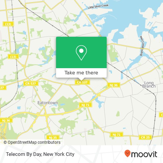 Telecom By Day map