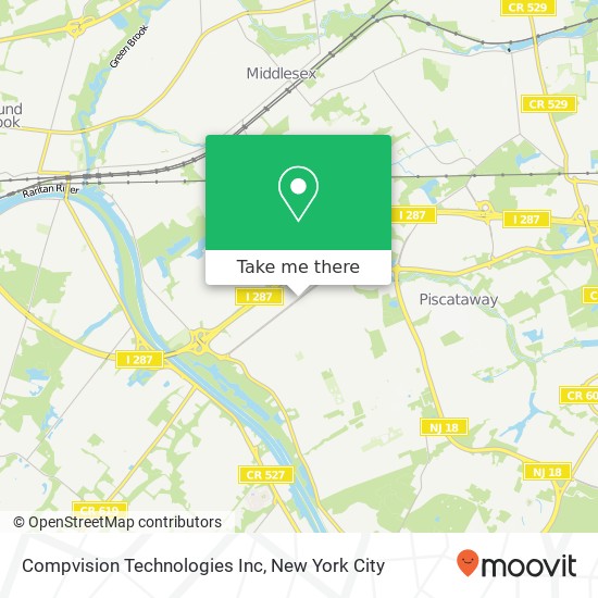 Mapa de Compvision Technologies Inc