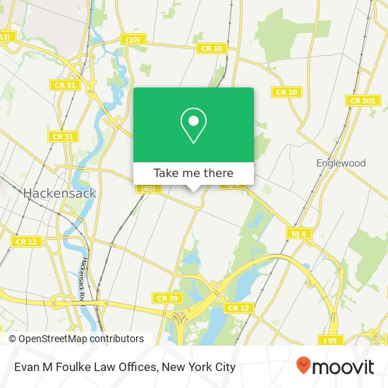 Evan M Foulke Law Offices map