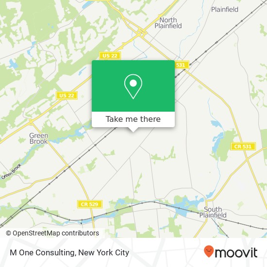 M One Consulting map