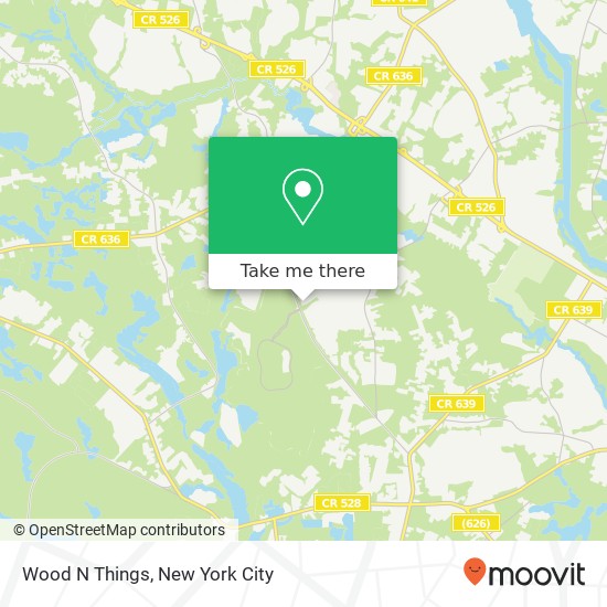Wood N Things map