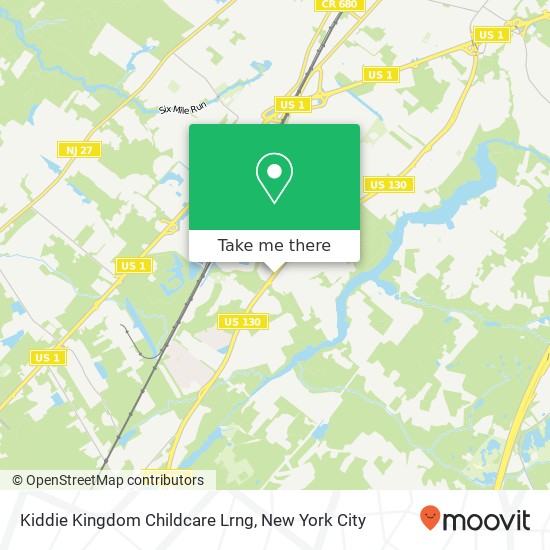 Kiddie Kingdom Childcare Lrng map