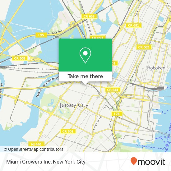 Miami Growers Inc map