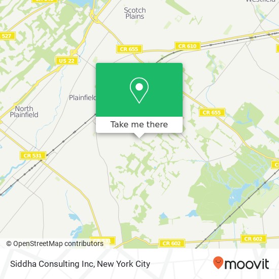 Siddha Consulting Inc map