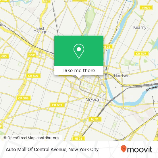 Auto Mall Of Central Avenue map