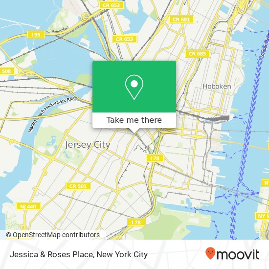 Mapa de Jessica & Roses Place