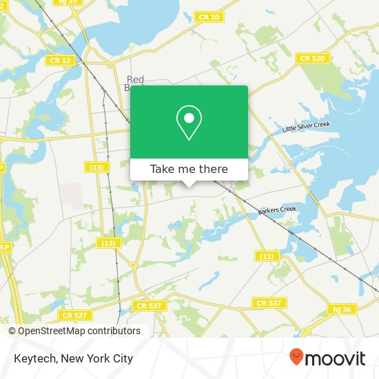 Keytech map