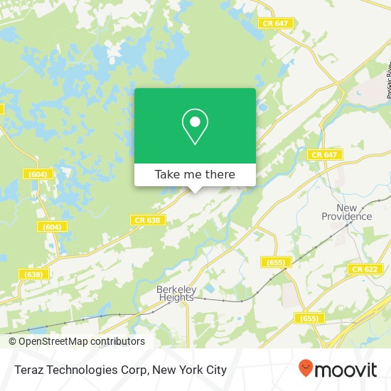 Mapa de Teraz Technologies Corp
