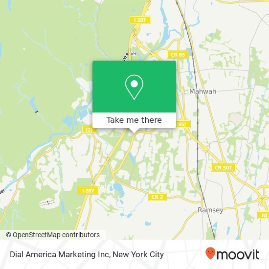 Dial America Marketing Inc map