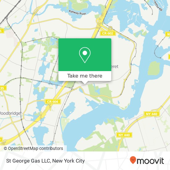 St George Gas LLC map