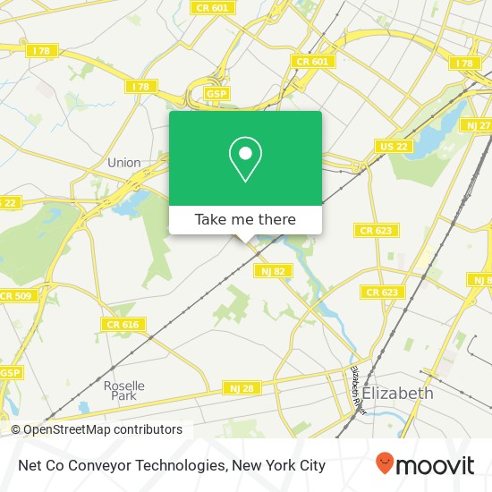Mapa de Net Co Conveyor Technologies