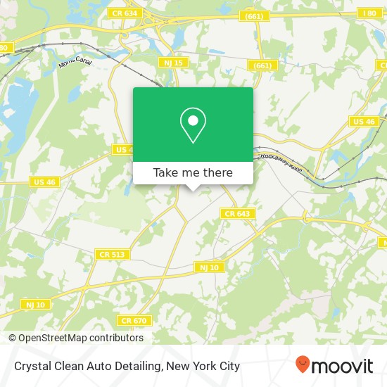 Mapa de Crystal Clean Auto Detailing