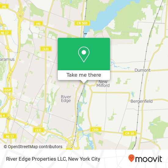 River Edge Properties LLC map