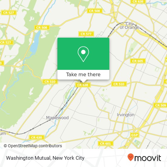 Washington Mutual map