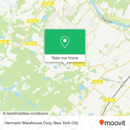 Hermann Warehouse Corp map